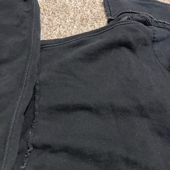 Aerie Soft & Cozy Oversized Sweatshirt Women’s Small Black - Picture 12 of 15